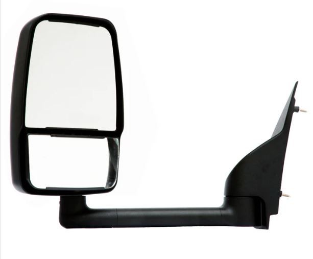 Mirror Ford E, 96" Body, Black, Left Side