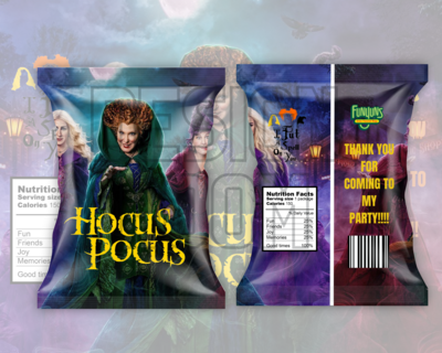 Hocus Pocus Party Favor Design
