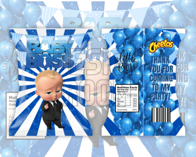 Boss Baby Party Favor Design