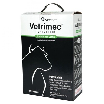 Vetrimec Ivermectin Pour On