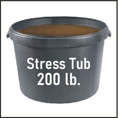 Tub - "Stress Tub" 200 lb. Choice Booster w/ MOS