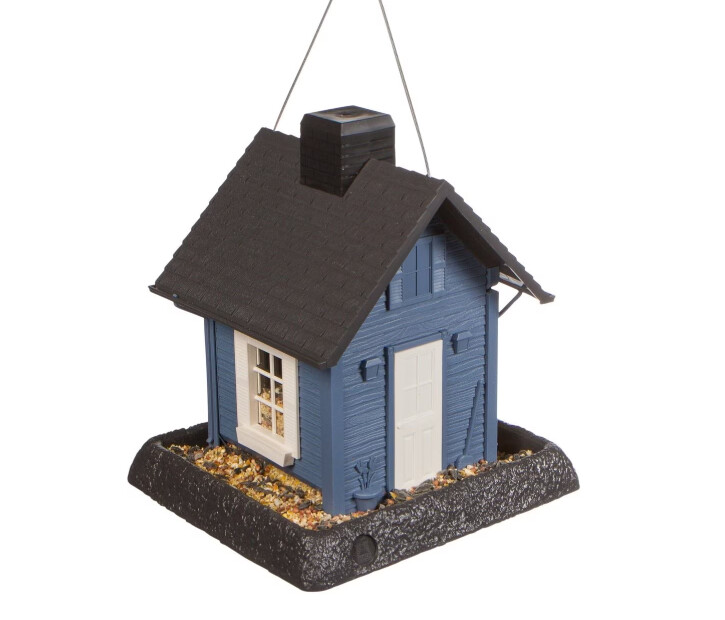 Bird Feeder - Blue Cottage