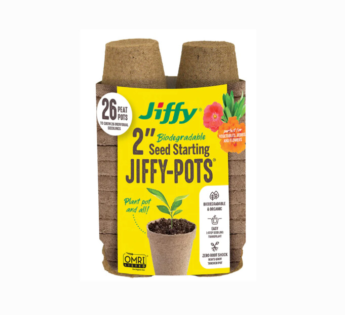 Pots - Jiffy Peat 2&quot;