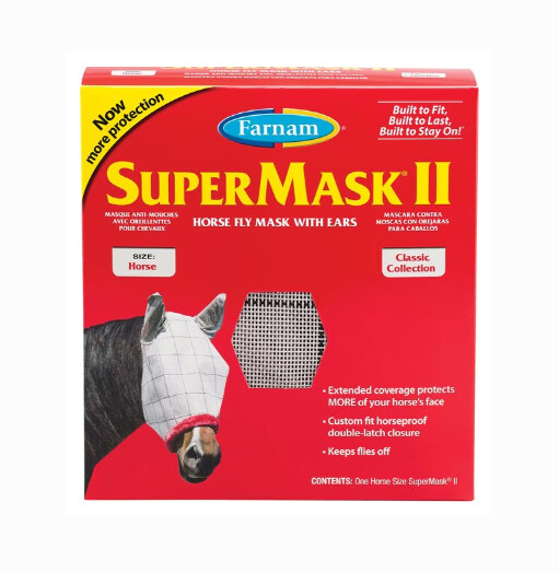 Fly Mask w/Ears - Horse