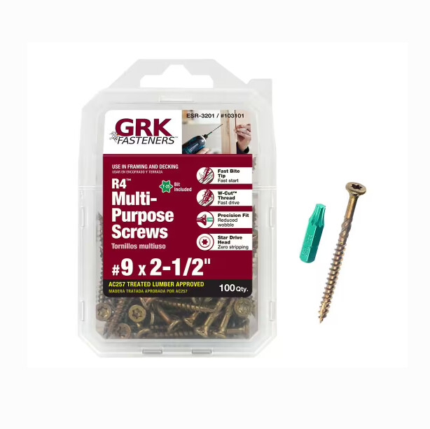 Screw - GRK Frame/Deck 9x2 1/2&quot;