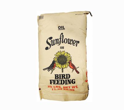 Bird Feed - Black Oil Sunflower Seeds 25 lb.