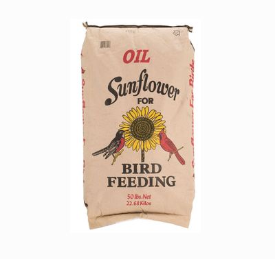 Bird Feed - Black Oil Sunflower Seeds 50 lb.