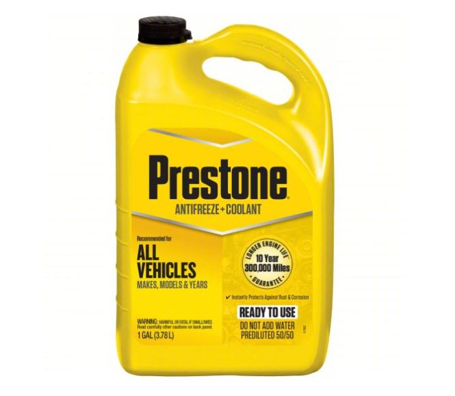 Antifreeze &amp; Coolant RTU Prestone 1 gal