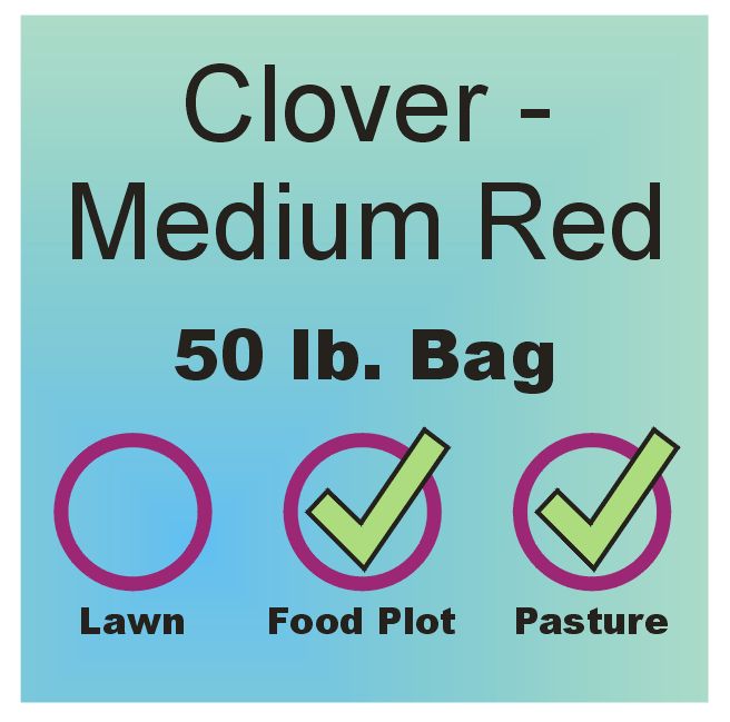Clover - Medium Red - 50 lb bag