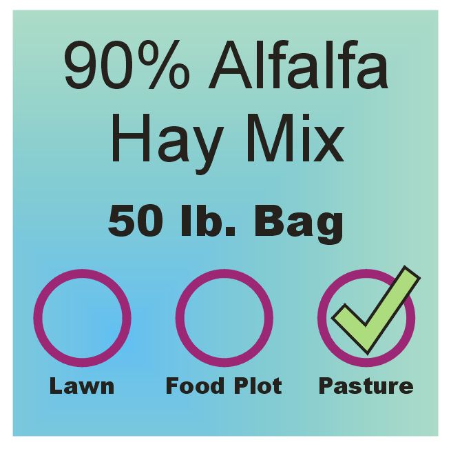 Alfalfa - Hay Mix 90% - 50 lb. bag
