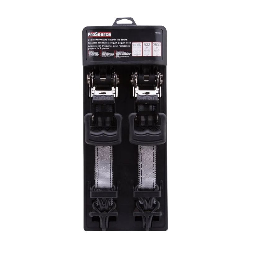 Tiedown Ratchet 2pk 1-1/4x16ft