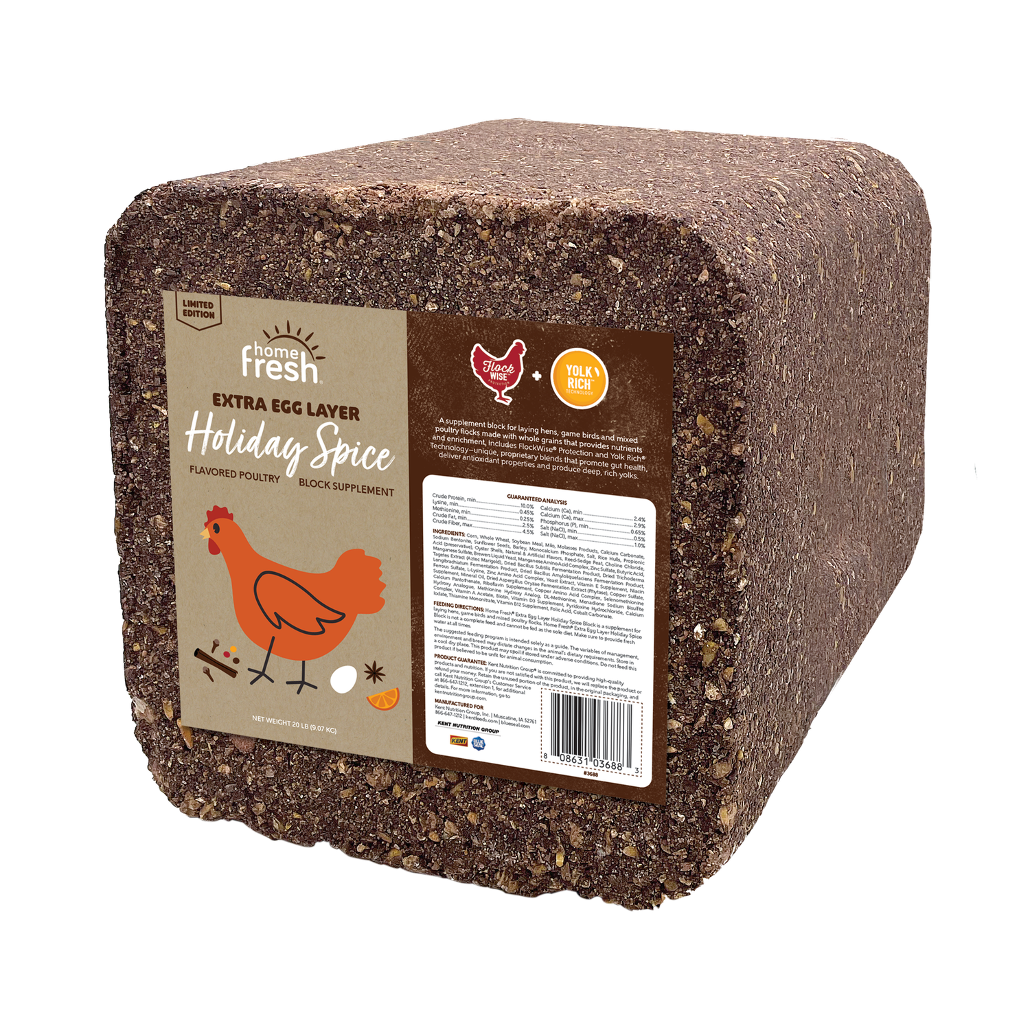 Poultry Block - Holiday Spice