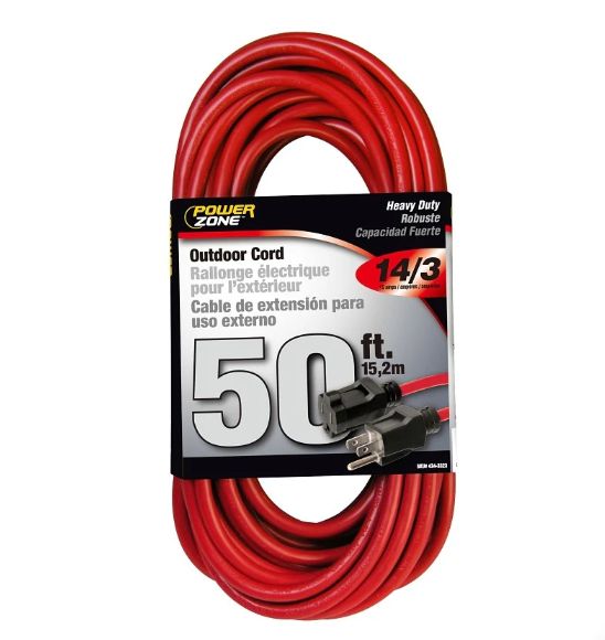 Cord - Extention - 14/3 - 50&#39;