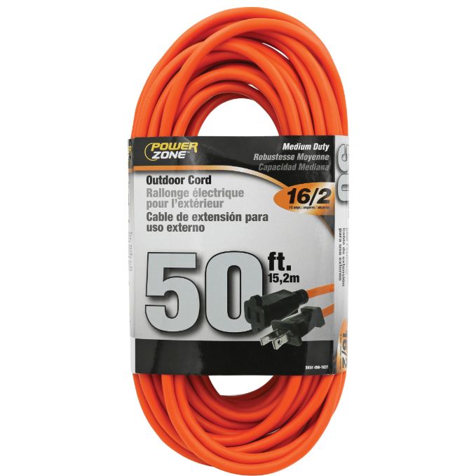 Cord - Extention - 16/2 - 50&#39;