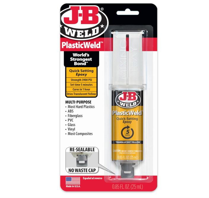 JB Weld Plastic Weld Epoxy