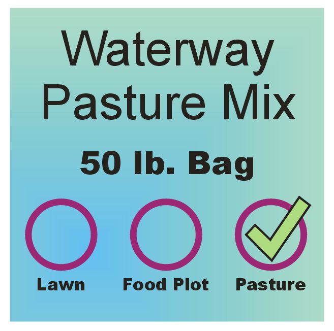 Pasture Mix - Waterway - 50 lb. bag