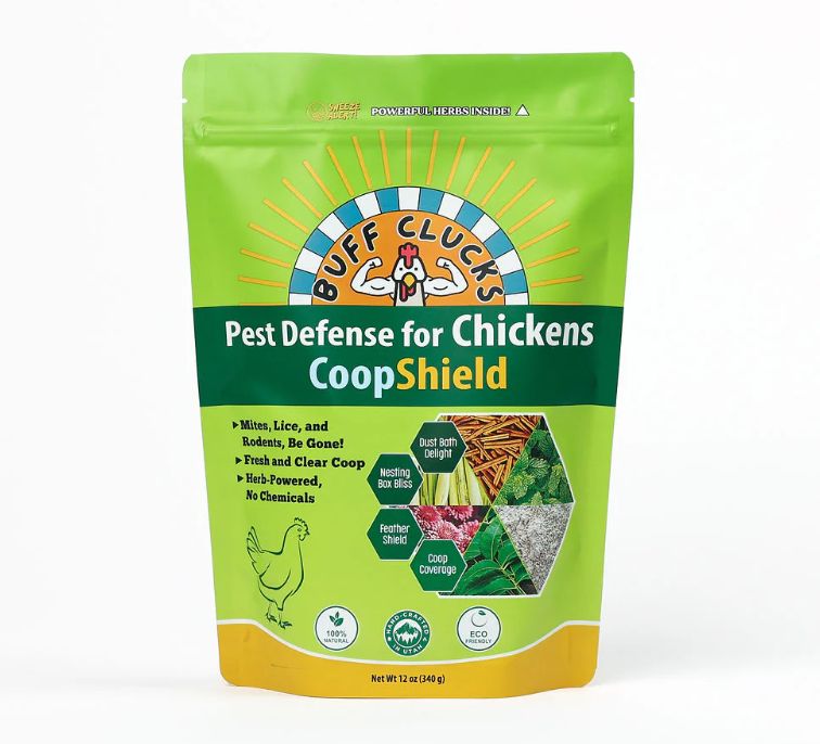 Buff Clucks CoopShield Pest Defense for Chickens