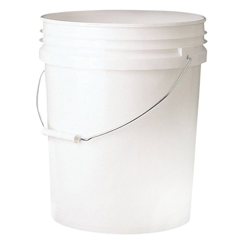 Bucket - White - 5 gallon
