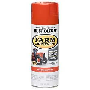 Spray Paint - Kubota Orange
