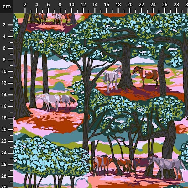 Anna Maria Textiles - Good Gracious - New Forest in Shadow