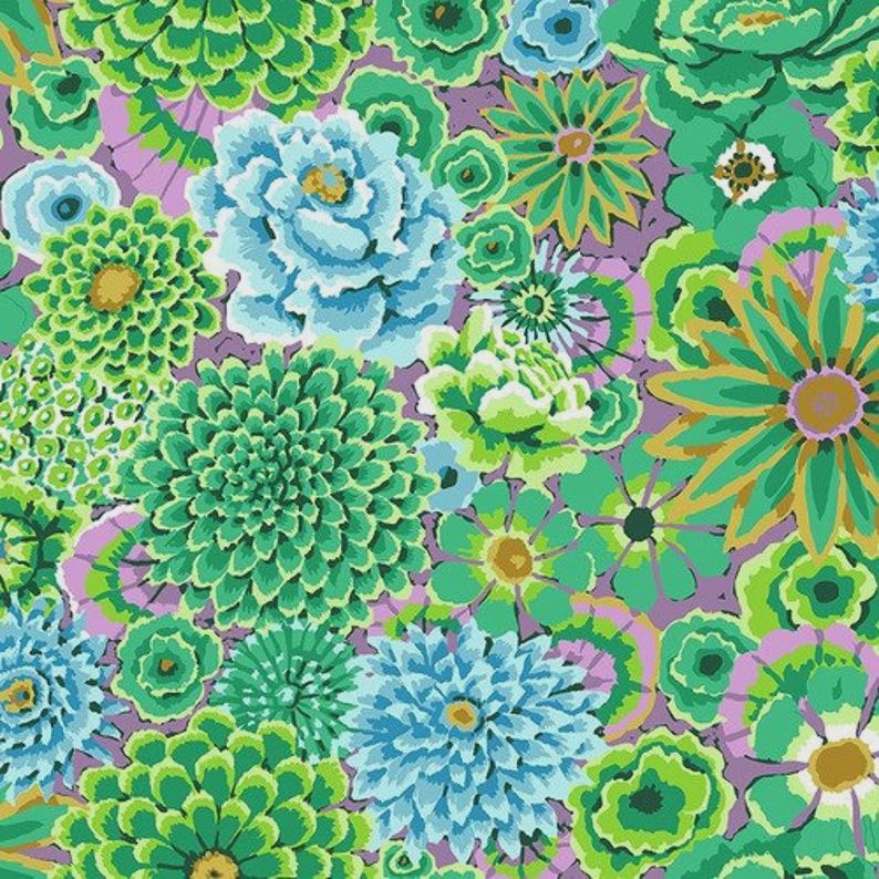 Enchanted - Green 108&quot; Quilt Backing - Cotton Sateen