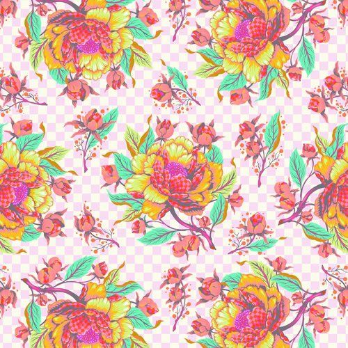 Tula Pink - Untamed - Peony for your Thoughts Lunar - 8201-292