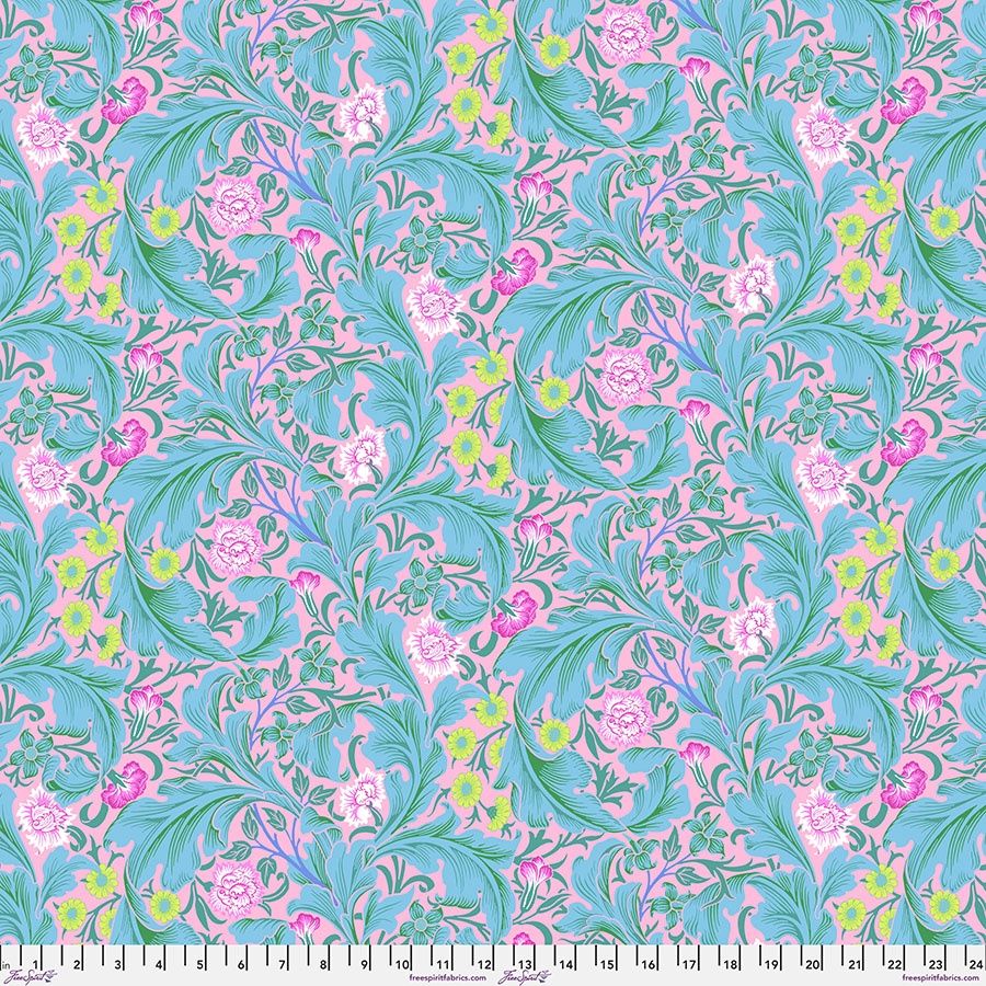 Kaffe Fassett x William Morris Collaboration Collection - Leicester Aqua 8203-231