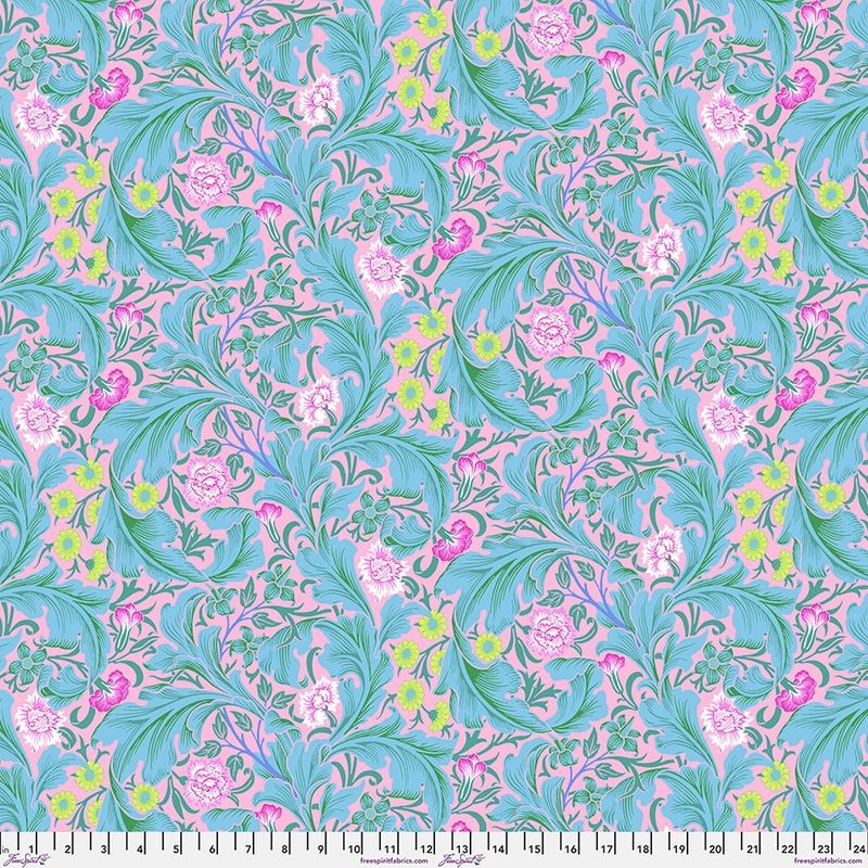 Kaffe Fassett x William Morris Collaboration Collection - Leicester Aqua 8203-231