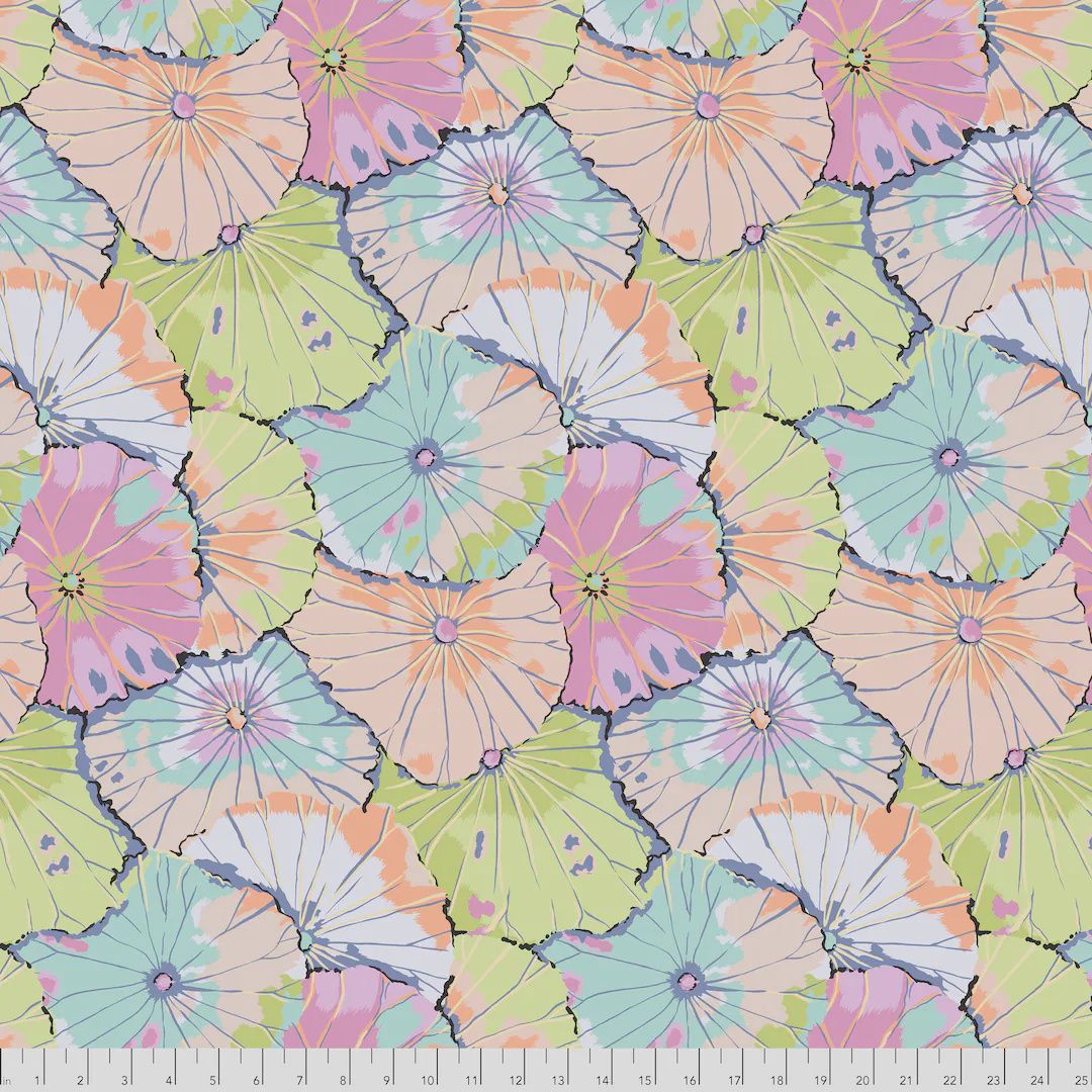 Lotus Leaf Kaffe Fassett Collective, Colour: Lotus Pink