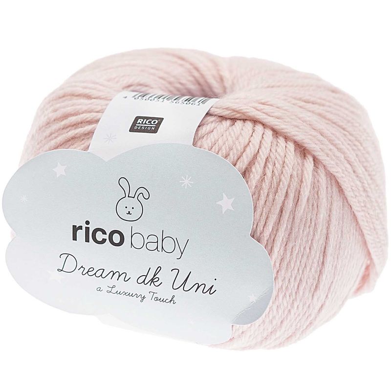 Rico: Baby Dream Uni: Double Knit (DK): 50g