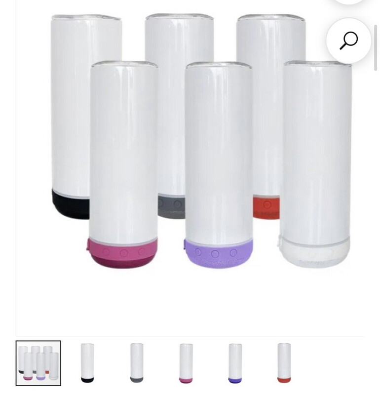 Speaker And Hookah Tumblers 