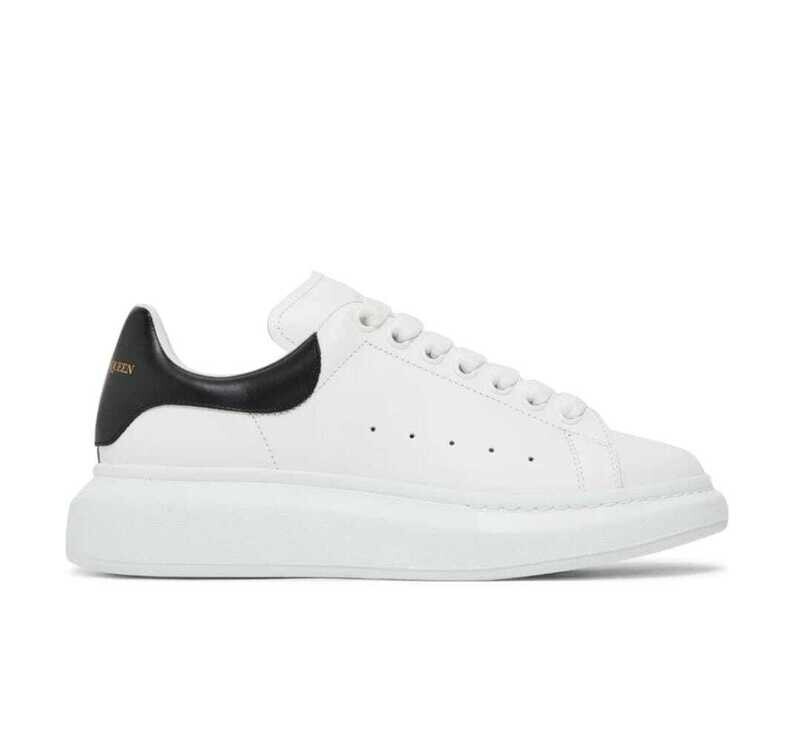 ALEXANDER MCQUEEN Oversized leather sneakers