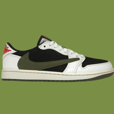 Air Jordan 1 Low x Travis Scott Olive