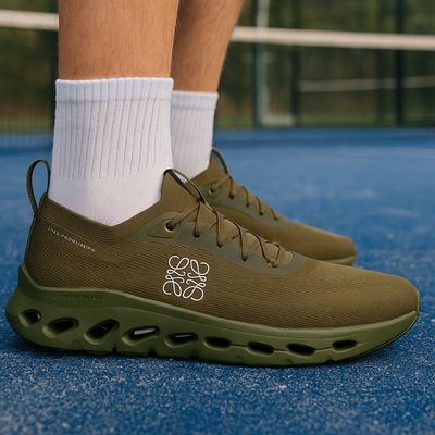 ON Cloud title Loewe 2 (Khaki &amp; Green)