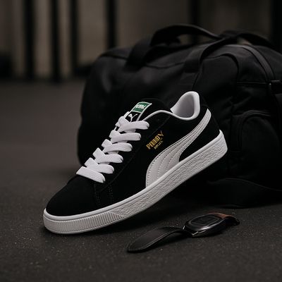PUMA SUEDE XL (BLACK &amp; WHITE)
