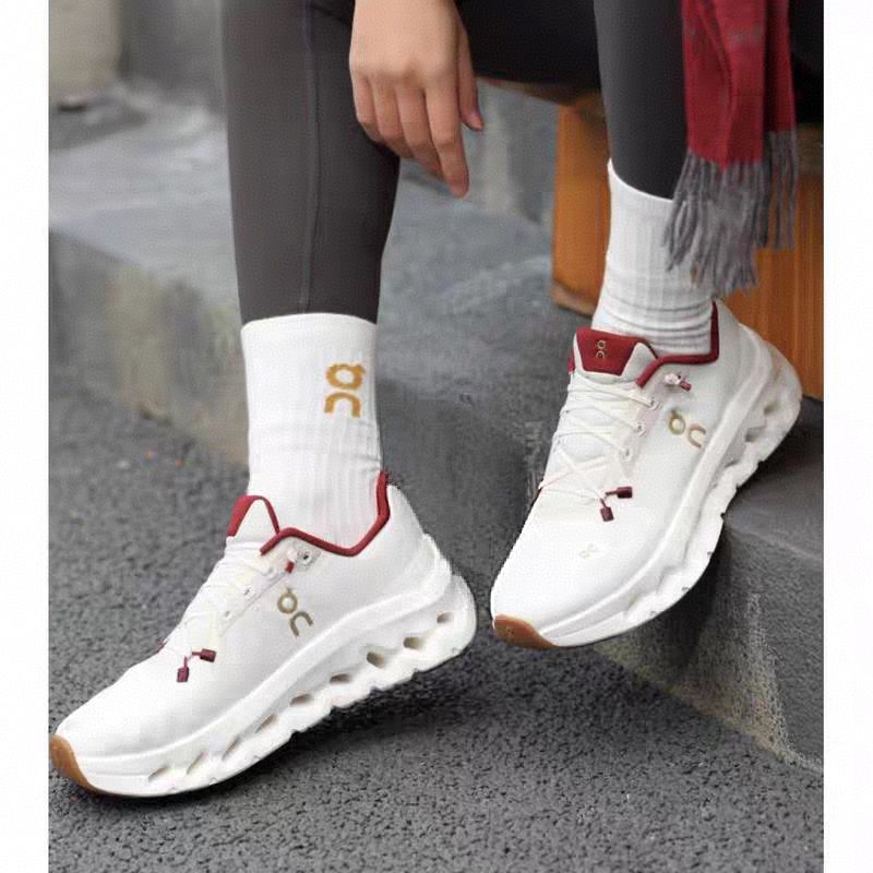 On Running Cloud Talent Shoes (White/Red)