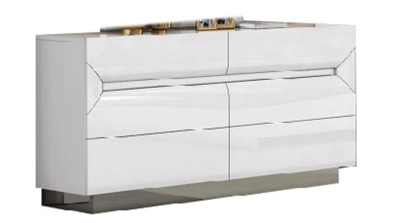 1071 Cypress Dresser in White