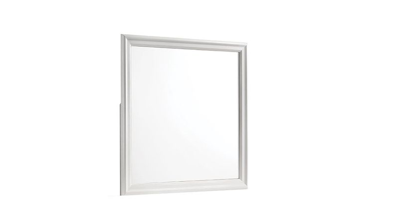 1161 Brooklyn Mirror in White