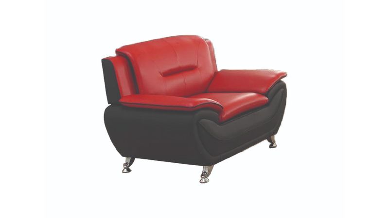 3350 Spruce Chair in Red &amp; Black