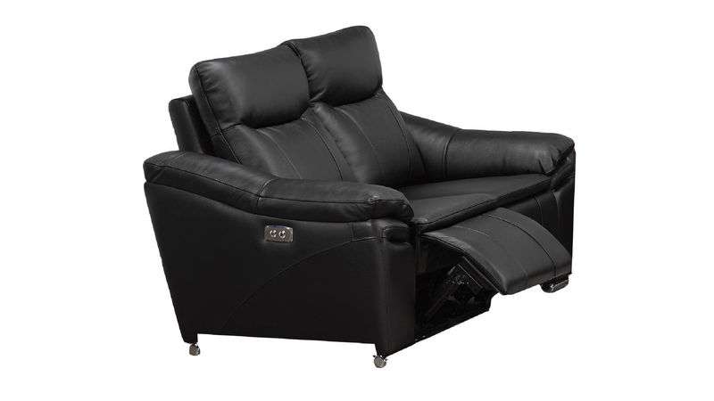 8565 Verona Loveseat Black