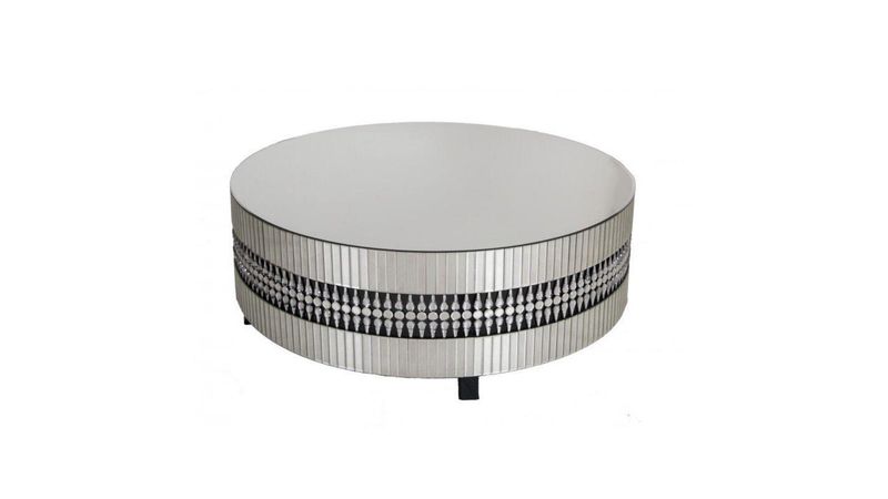 FN076 Round Mirror Coffee Table