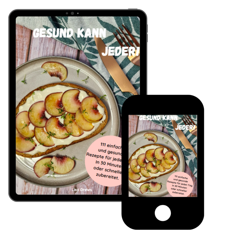 ,,Gesund kann Jeder!'' Kochbuch E-Book