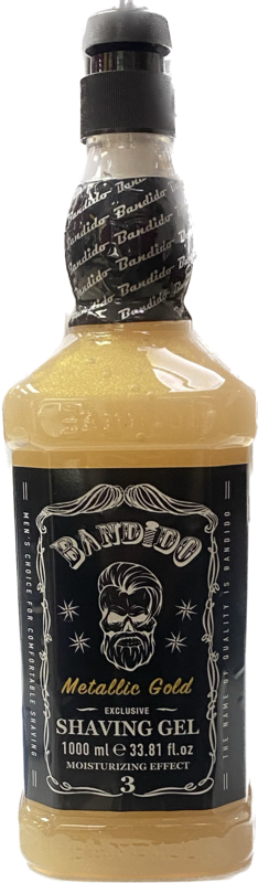 Shaving gel Bandido 1 litro gold