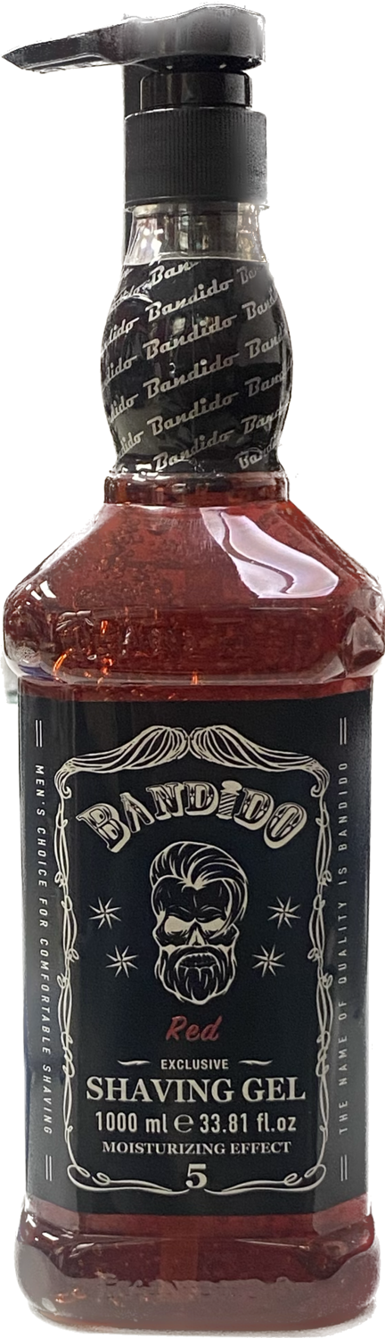 Gel de afeitar Bandido rrojo 1 litro