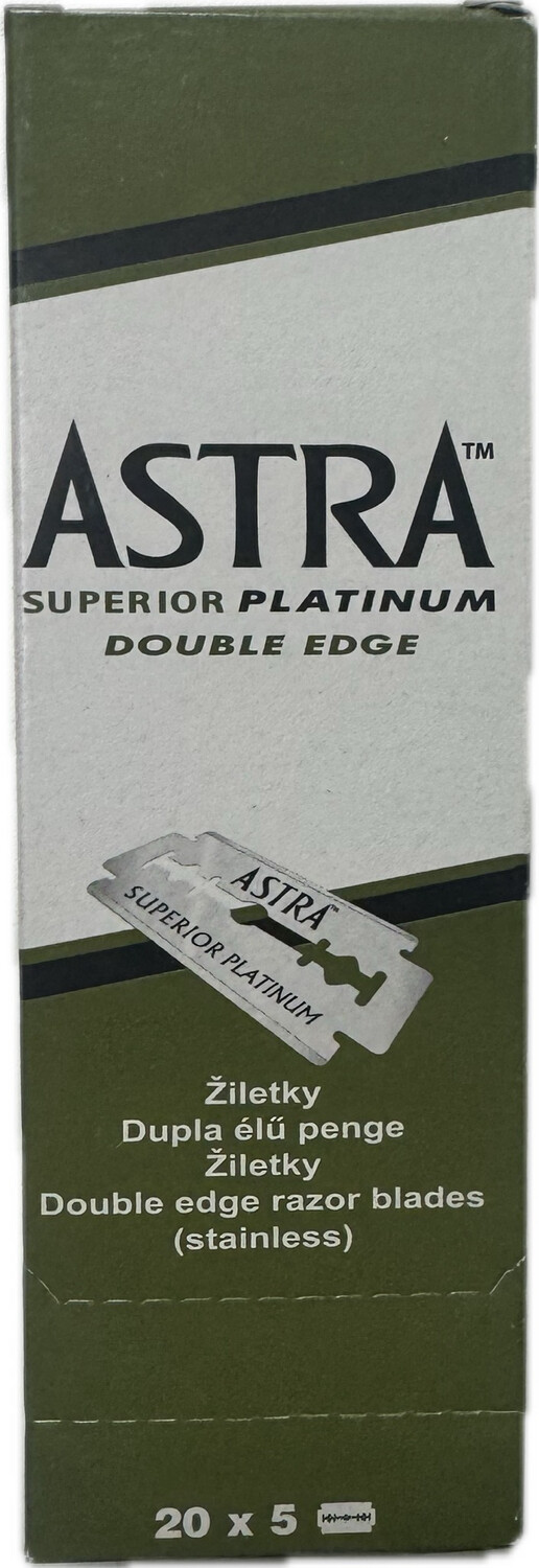 Cuchillas astra 20 X 5