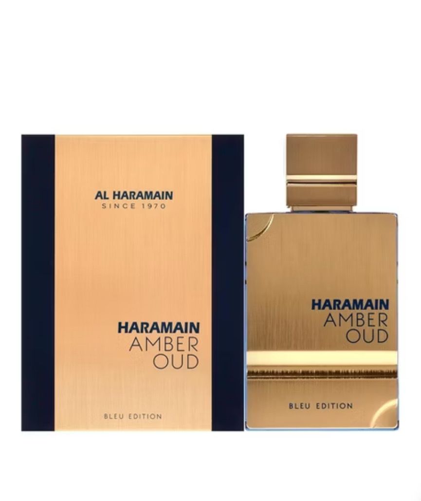 Al Haramain Amber Oud Blue Edition for Men Eau de Parfum Spray 2.0 Ounce