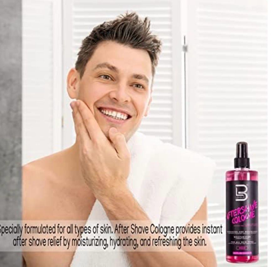 L3 Colonia en aerosol para después del afeitado Nivel 3, suaviza la piel, refresca y alivia la cara y la piel