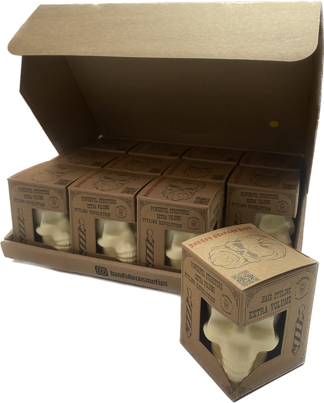 Caja de cera en polvo 12 uni bandido