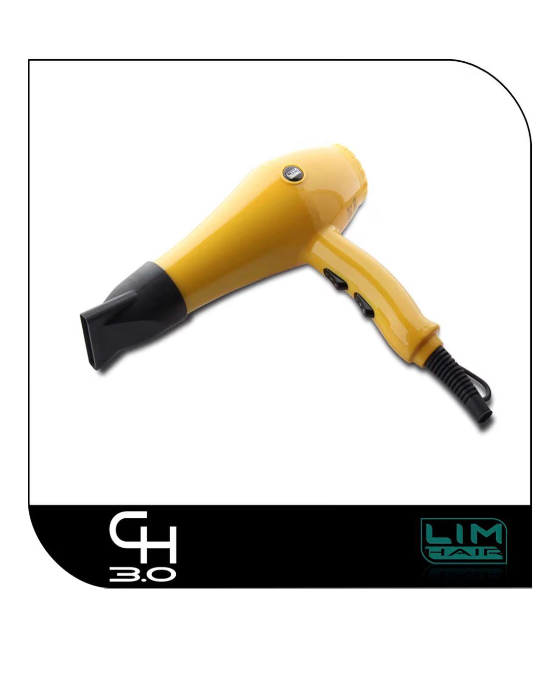 Secador de cabello LIM HAIR CH 3.0 PROFESIONAL Alta potencia 2000 W. Larga vida en uso intensivo. Ligero. Boquilla concentradora de aire. 6 opciones de funcionamiento (MANGO) Secador de cabello LIM HAIR CH 3.0 PROFESIONAL Alta potencia 2000 W. Larga vida en uso intensivo. Ligero. Boquilla concentradora de aire. 6 opciones de funcionamiento (MANGO)