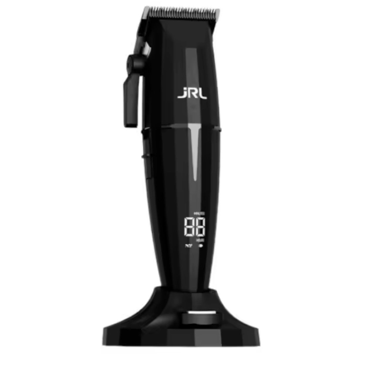 Onyx JRL 2020C-B Professional Cordless Hair Clipper | Cortapelos Inalámbrico Color Negro con Base de Carga